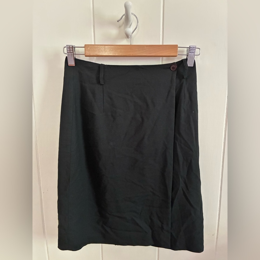 Emporio Armani Wool Vintage Skirt